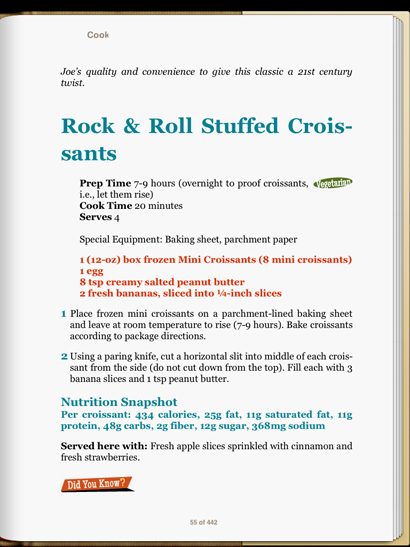 Cook Book Text Formatting