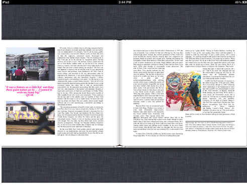 Fixed Layout ePub Conversion for iPad