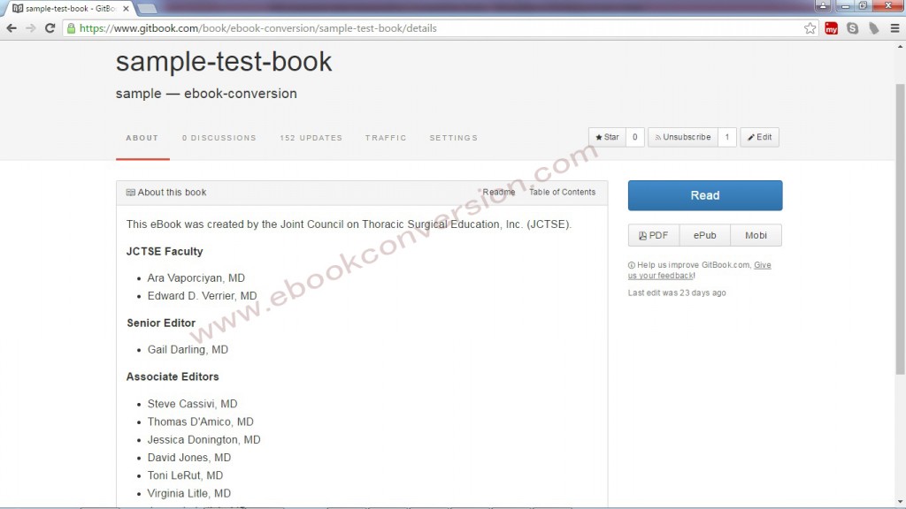 Gitbook ebook Conversion Services